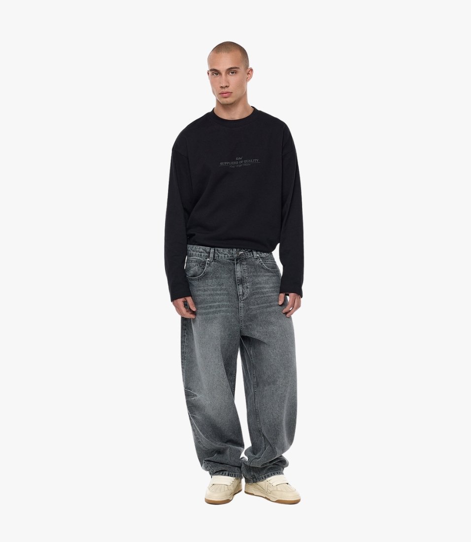Джинсы Джинсы FRHT Baggy (Washed Grey) — изображение 2