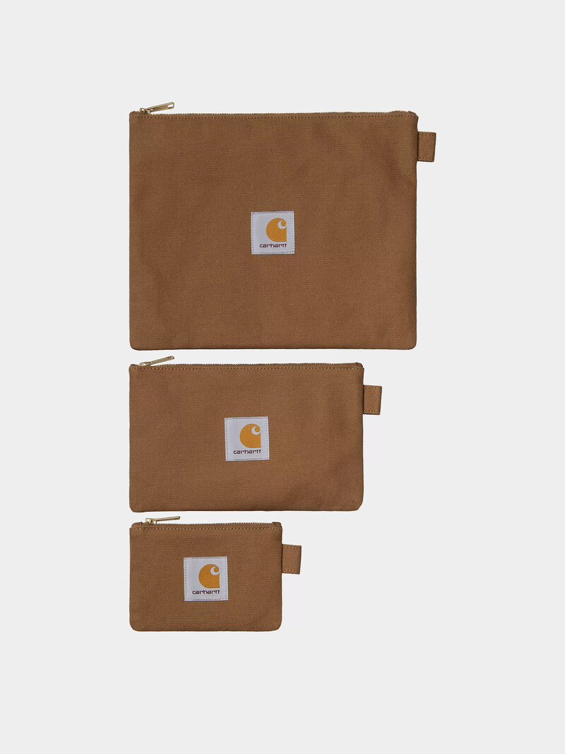 Косметичка ( набор 3 шт.) Canvas Pouch Set — изображение 3