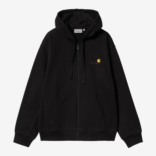 Толстовка с капюшоном на молнии Hooded American Script Jacket