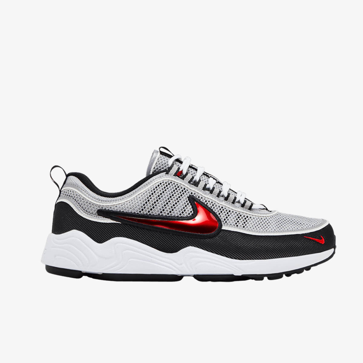 Кроссовки Air Zoom Spiridon 'Black Metallic Silver'/Sport Red