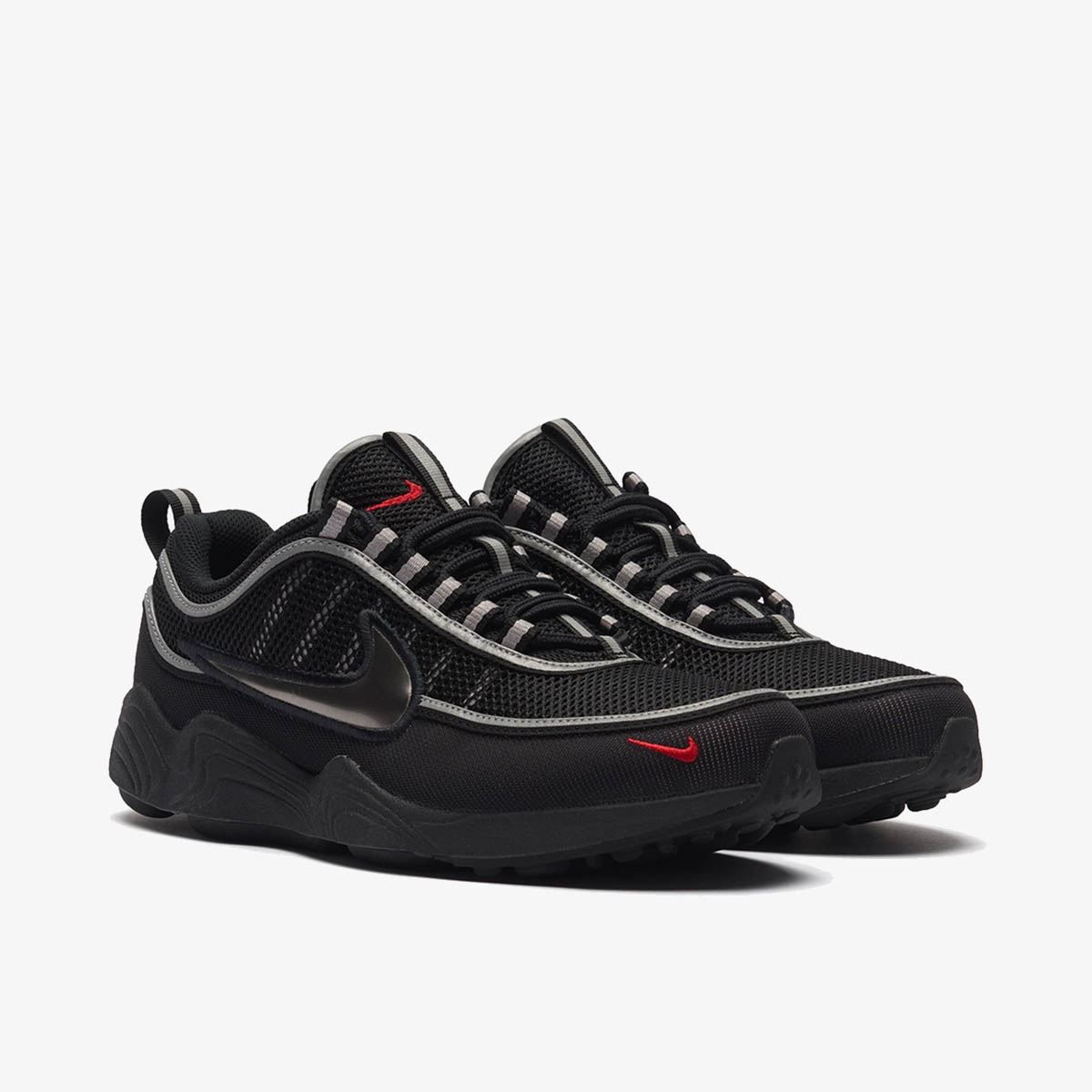 Кроссовки Air Zoom Spiridon 'Black Metallic Silver'/Black Metallic — изображение 2